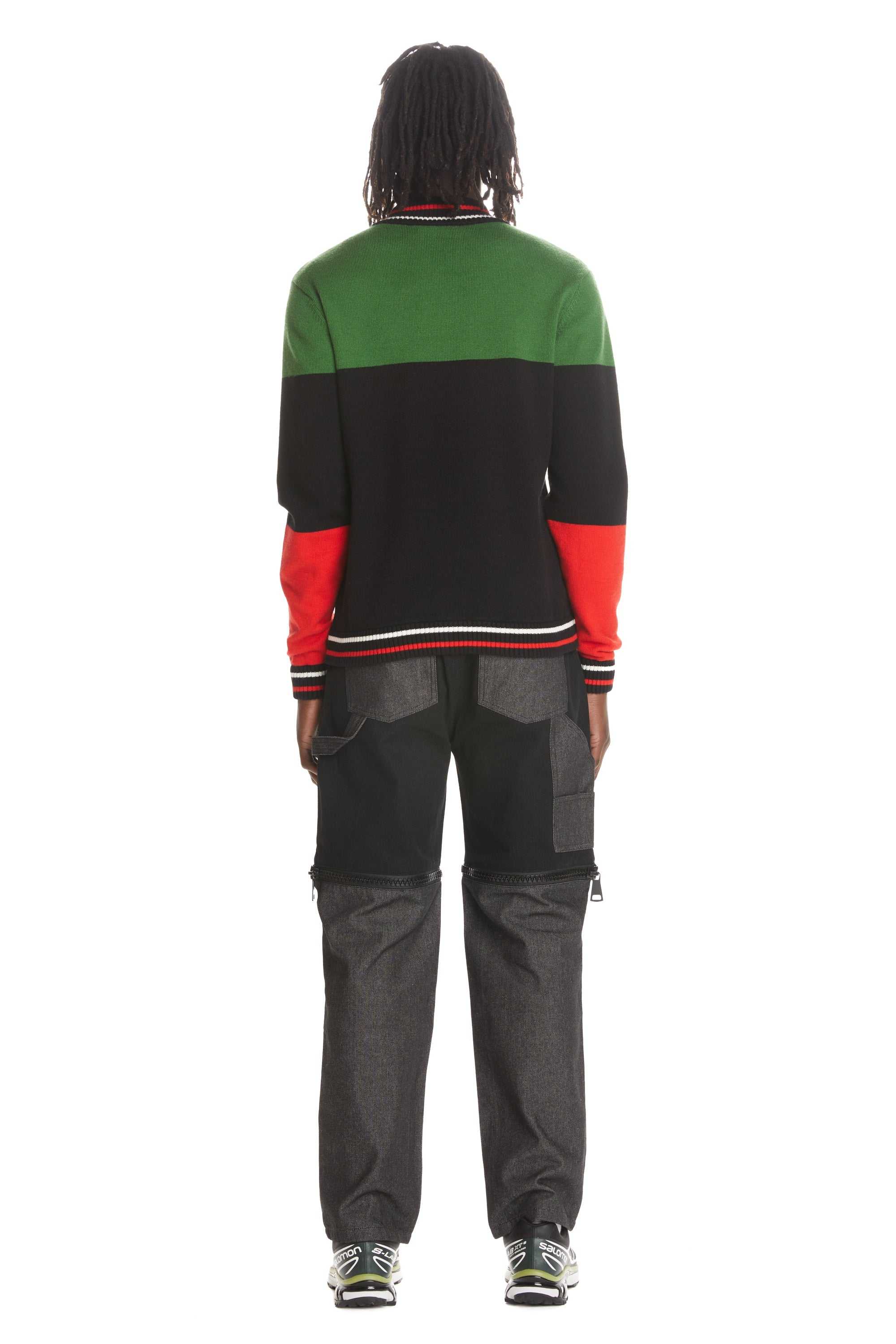 Multi Teddy Fresh Bike Jersey Zip Sweater | MTASDN687