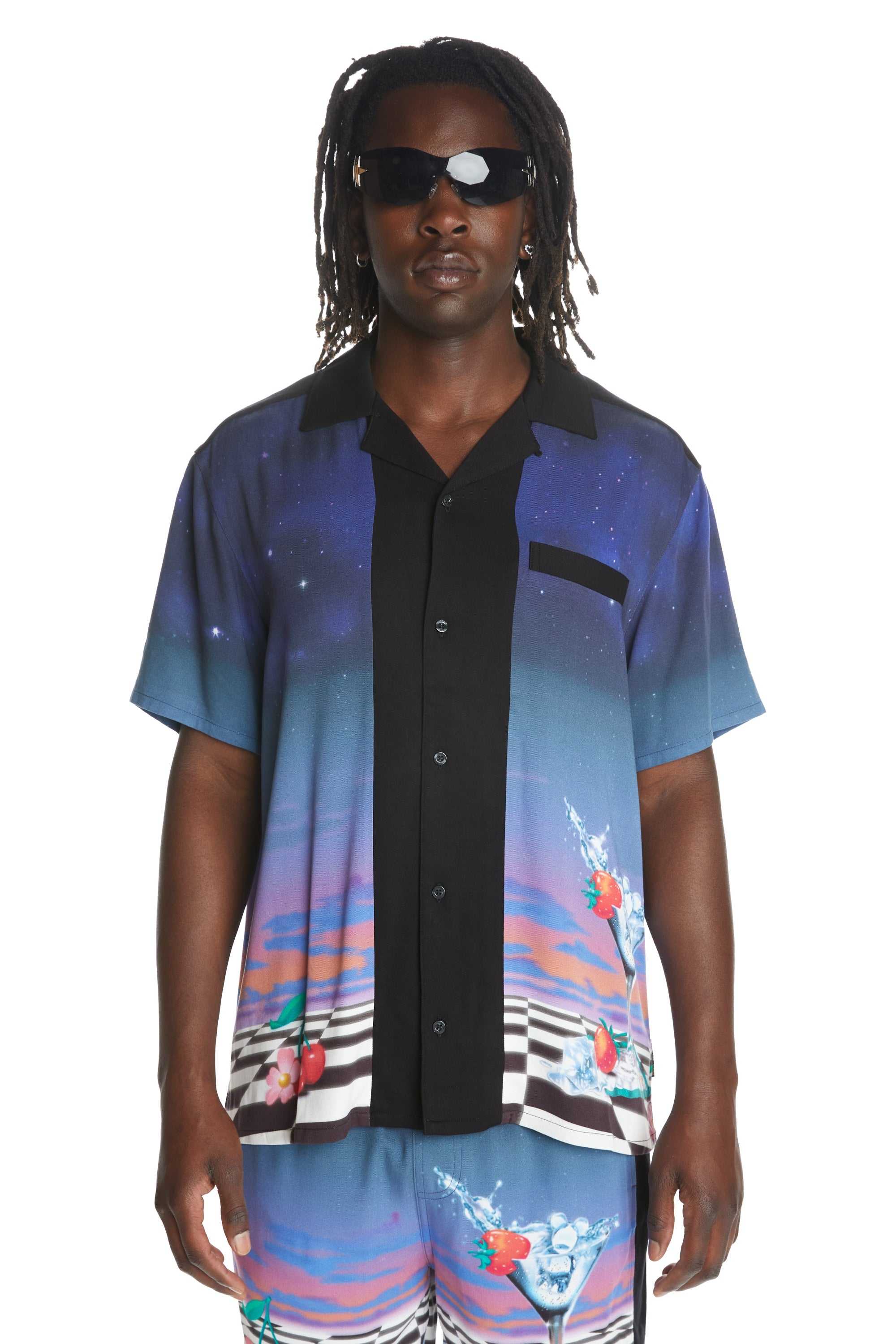 Multi Teddy Fresh Dreamscape Shirt | OITZER201