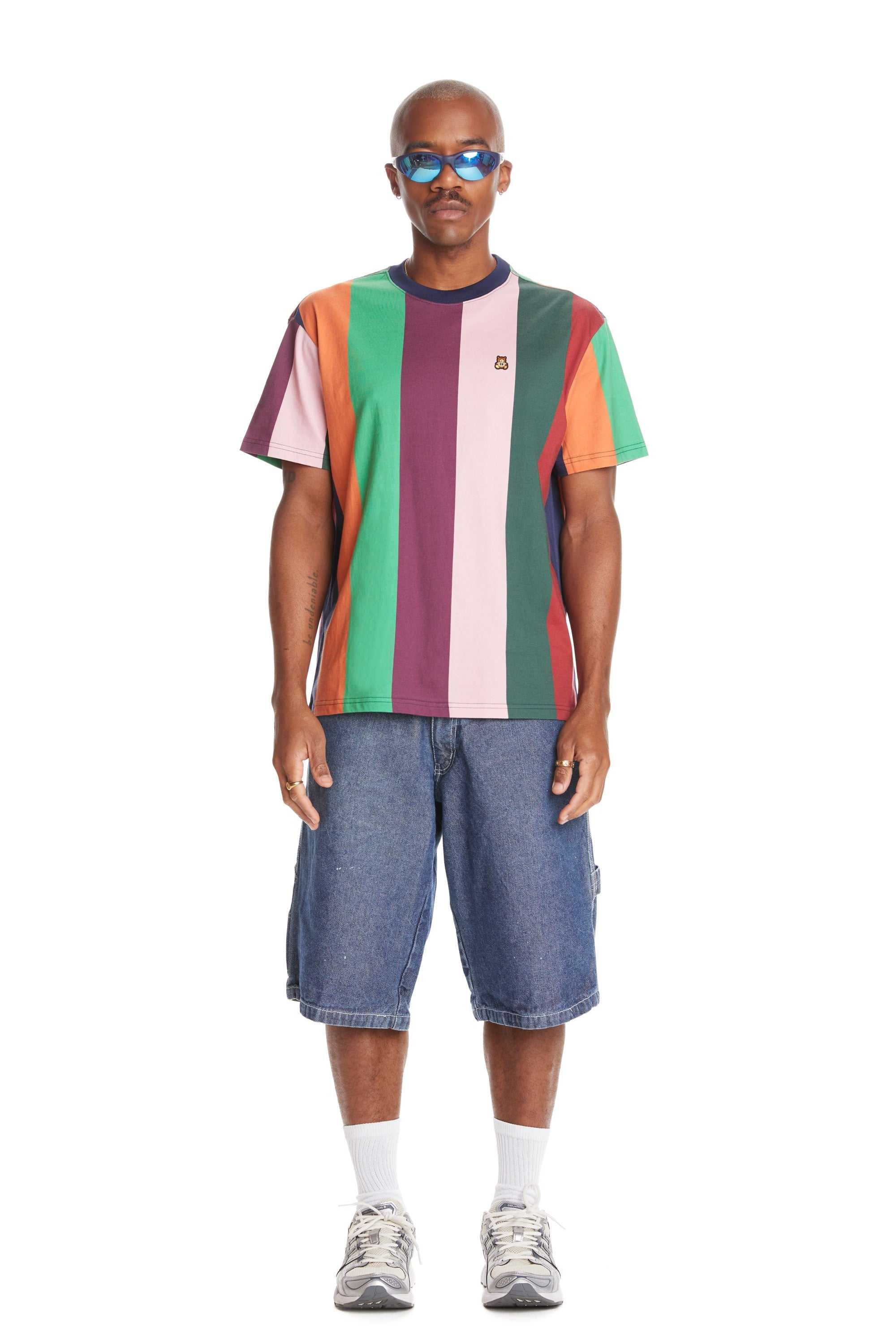 Multi Teddy Fresh Giant Stripe Tee | UBMXRK710