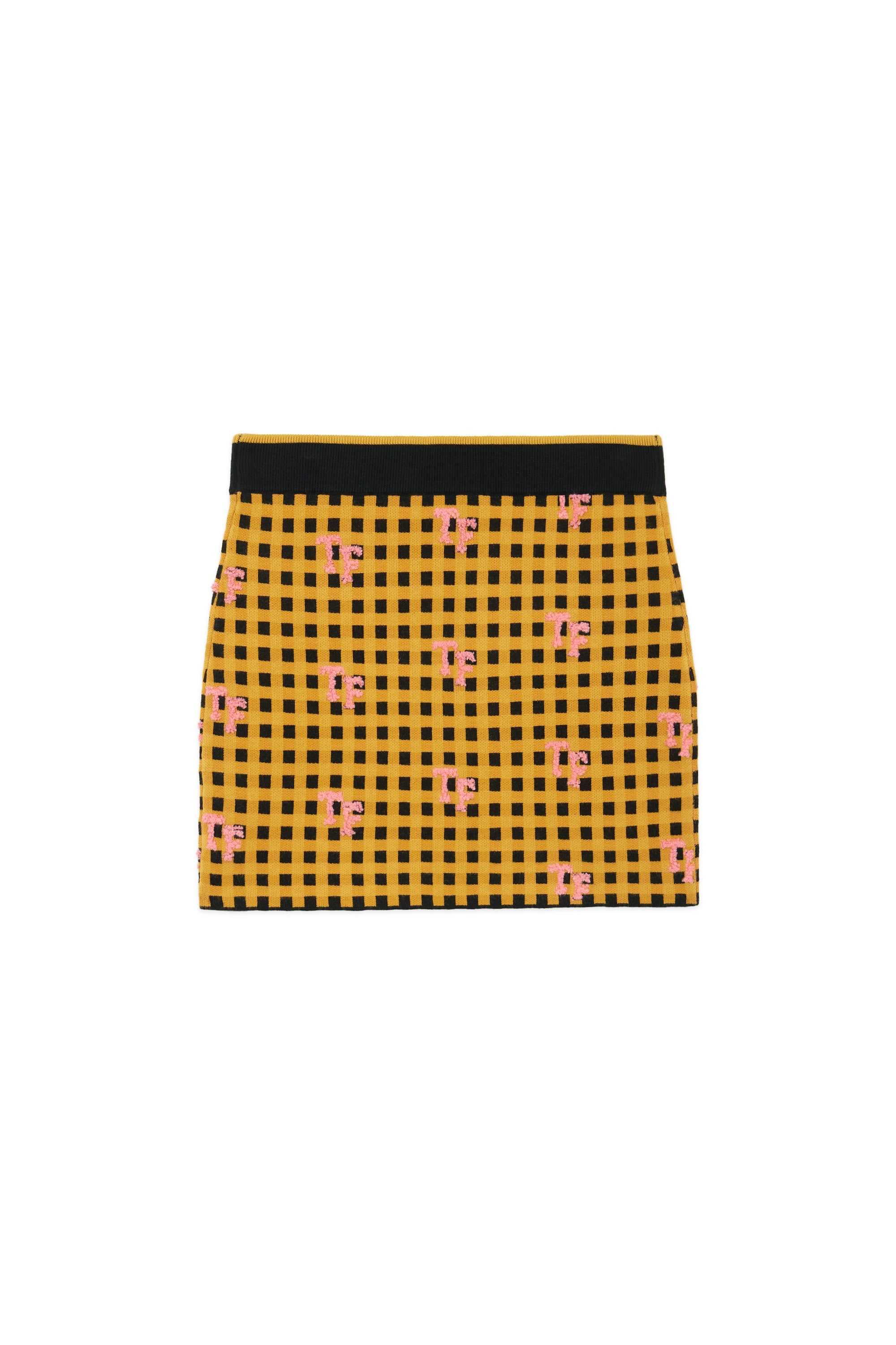 Multi Teddy Fresh Heritage Knit Skirt | APSWBN379