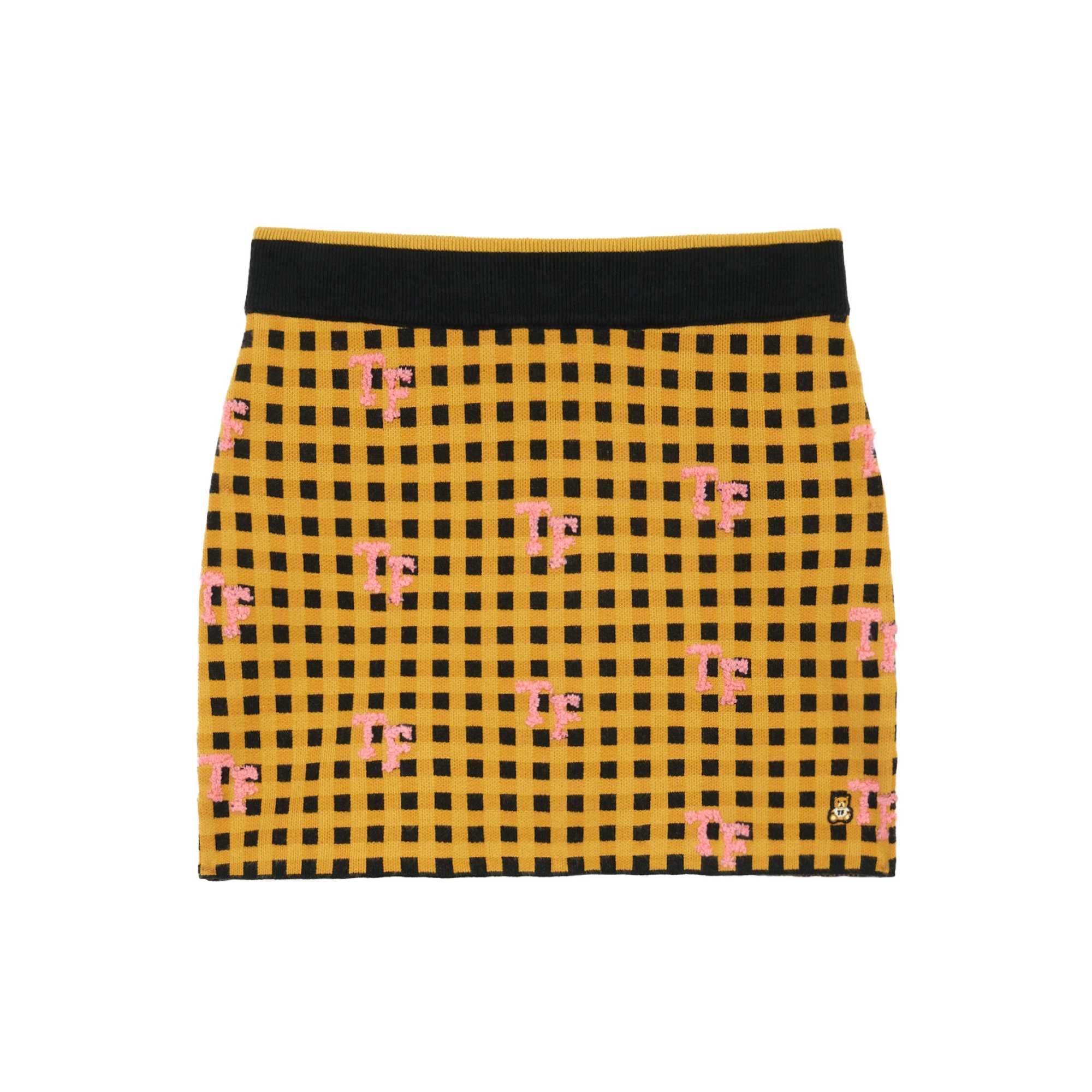 Multi Teddy Fresh Heritage Knit Skirt | APSWBN379