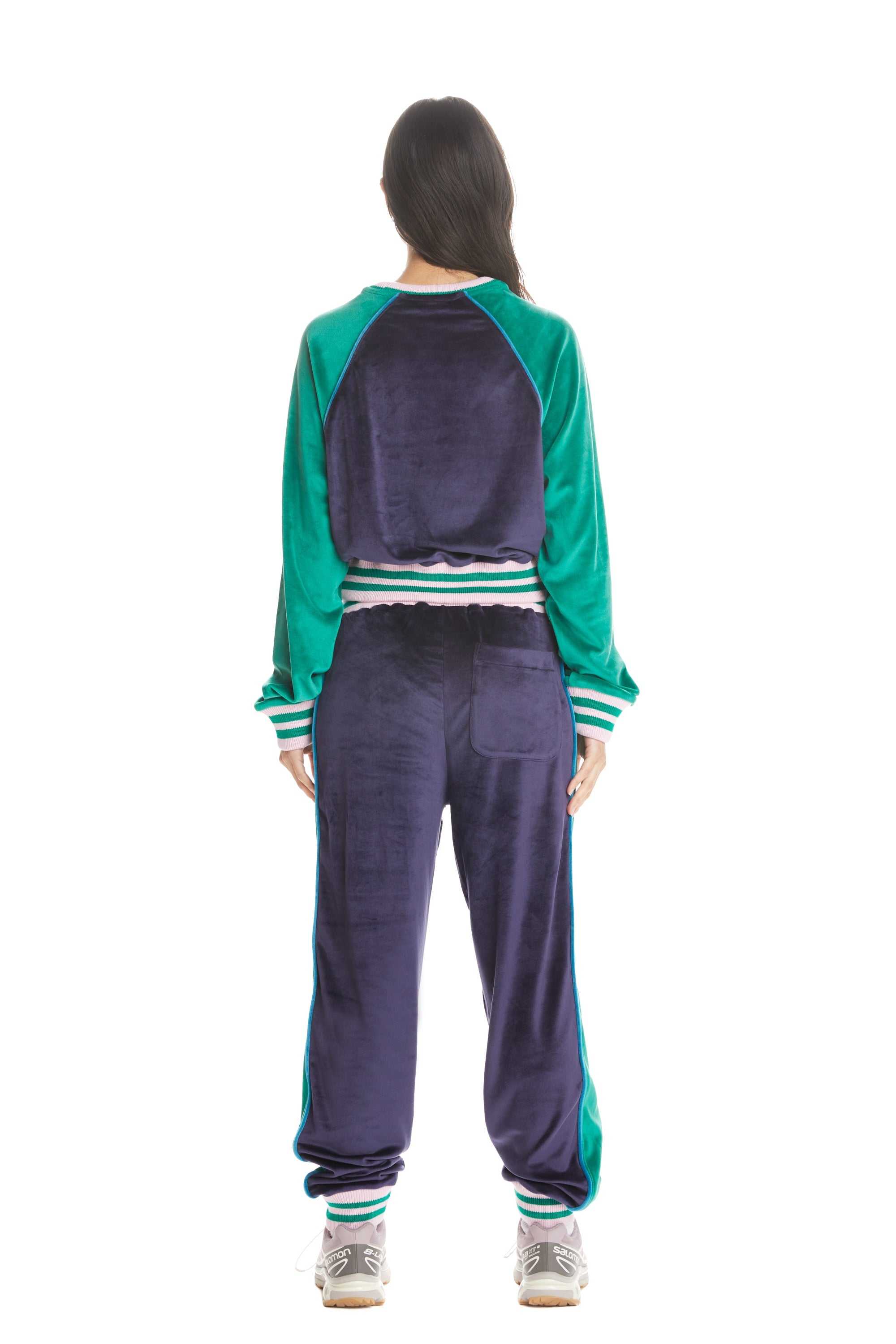 Multi Teddy Fresh Heritage Velour Sweatpants | NXMCYI398