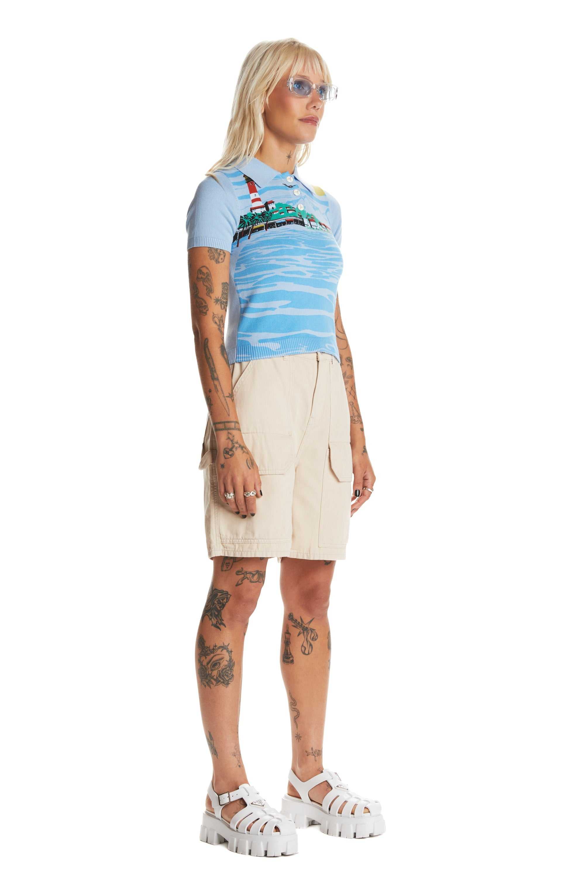 Multi Teddy Fresh Lighthouse Polo | UKILOW413