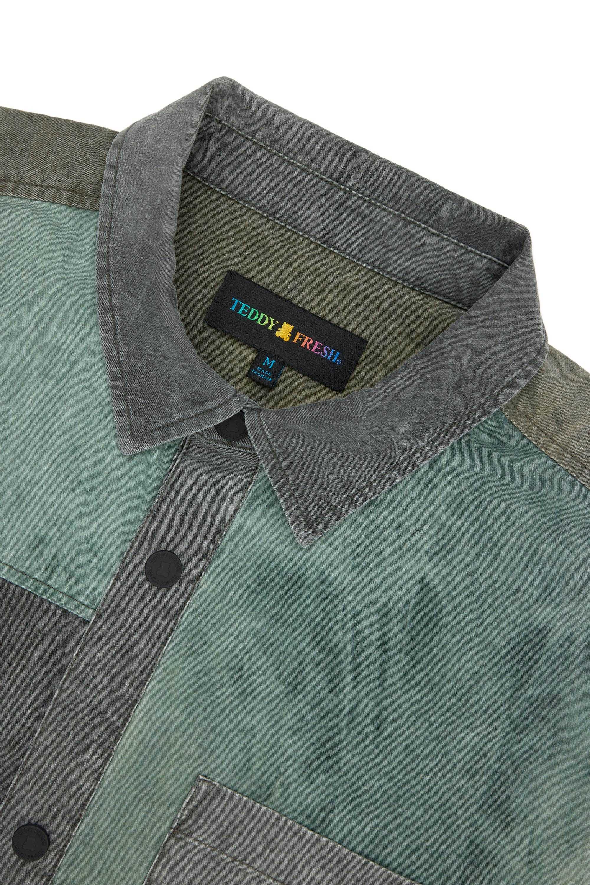 Multi Teddy Fresh Pieced Together Shirt | LGZYDV684