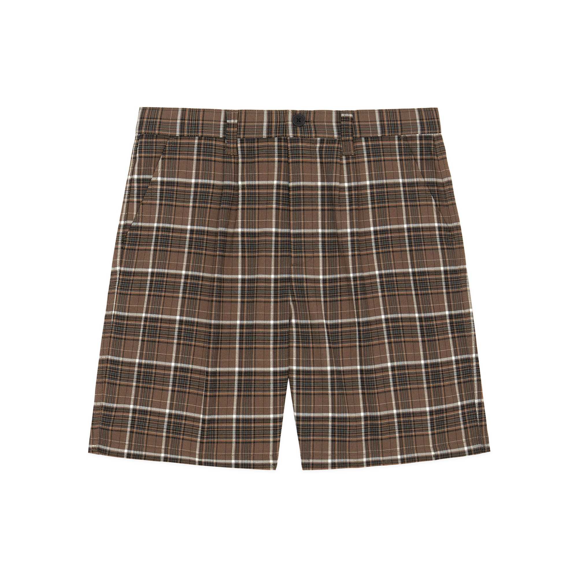 Multi Teddy Fresh Suiting Pleat Shorts | KWMJCD021