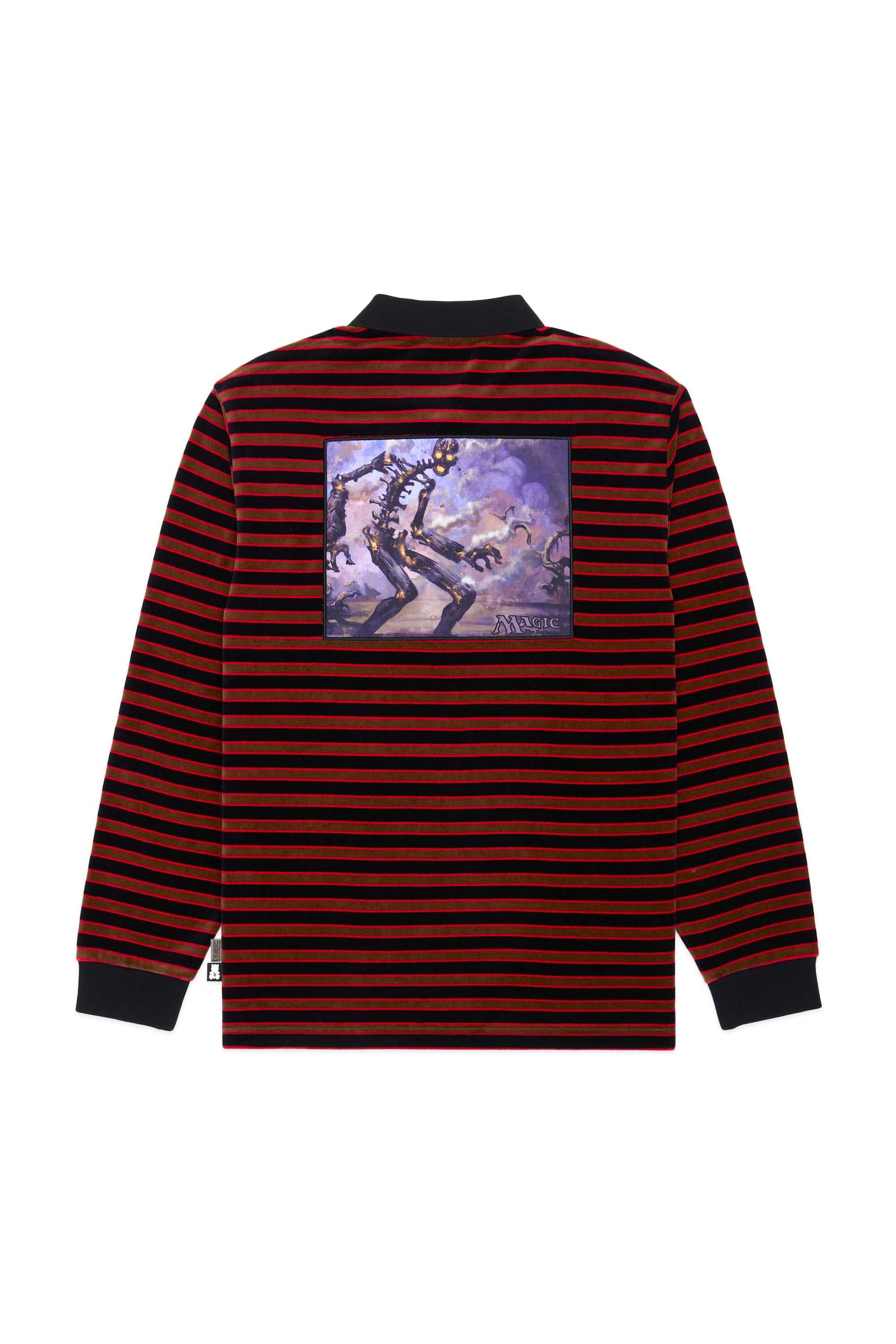 Multi Teddy Fresh TF x Magic: The Gathering Cinderbones Velour Polo | SLYAFR583