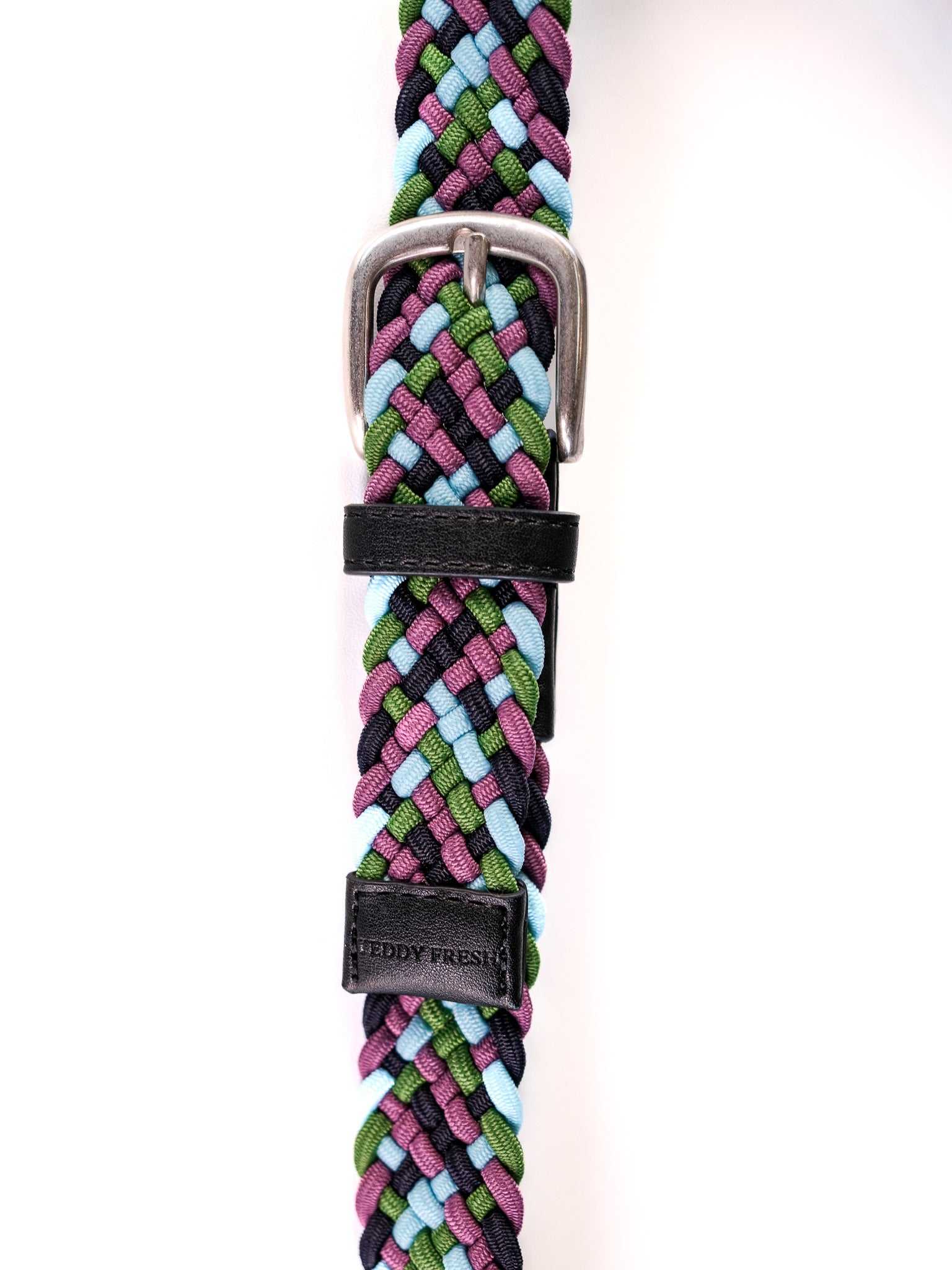 Multi Teddy Fresh Woven Cord Belt | ELMRDS721