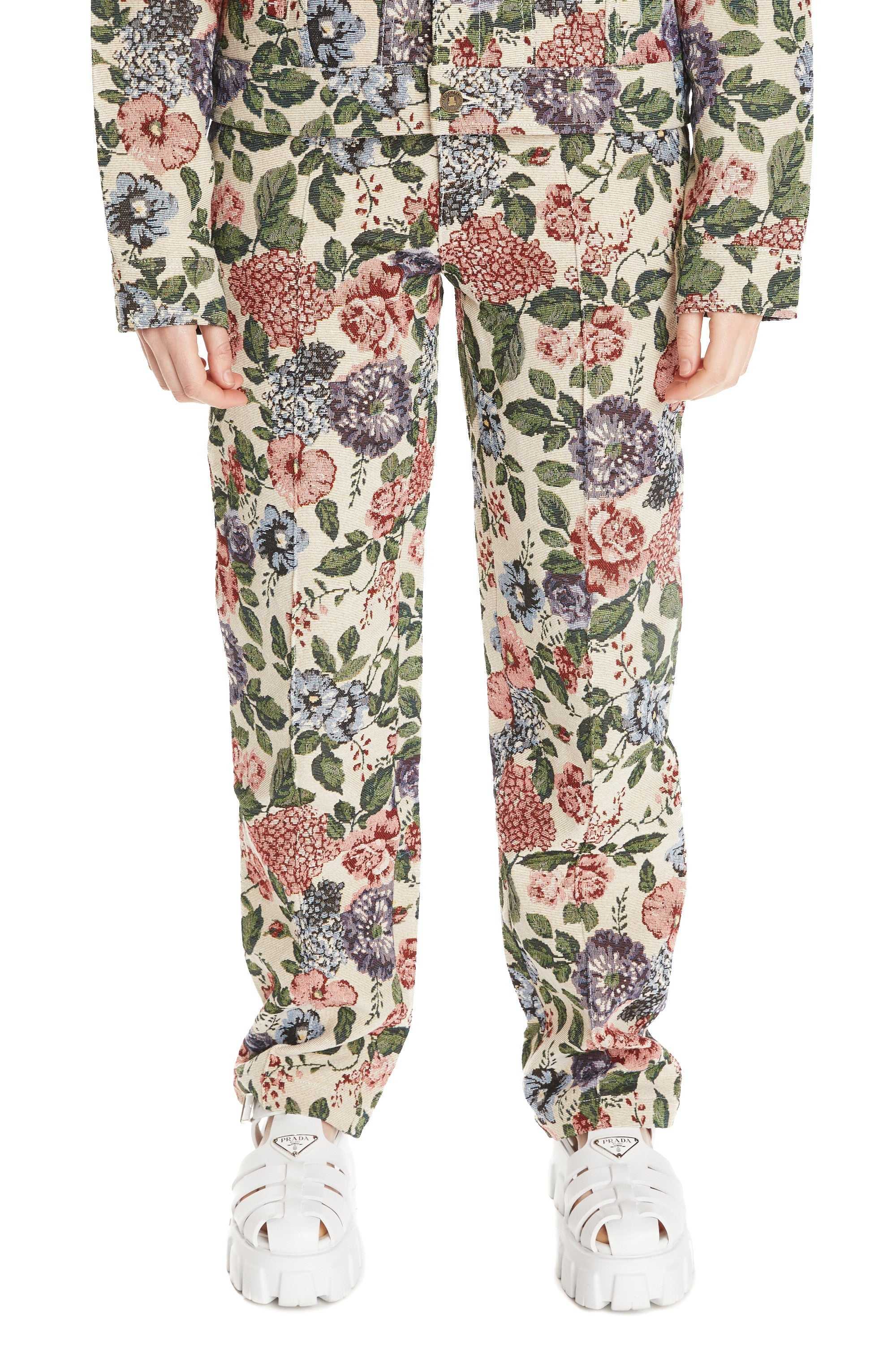 Neutral Teddy Fresh Tapestry Pants | HOIYPF347