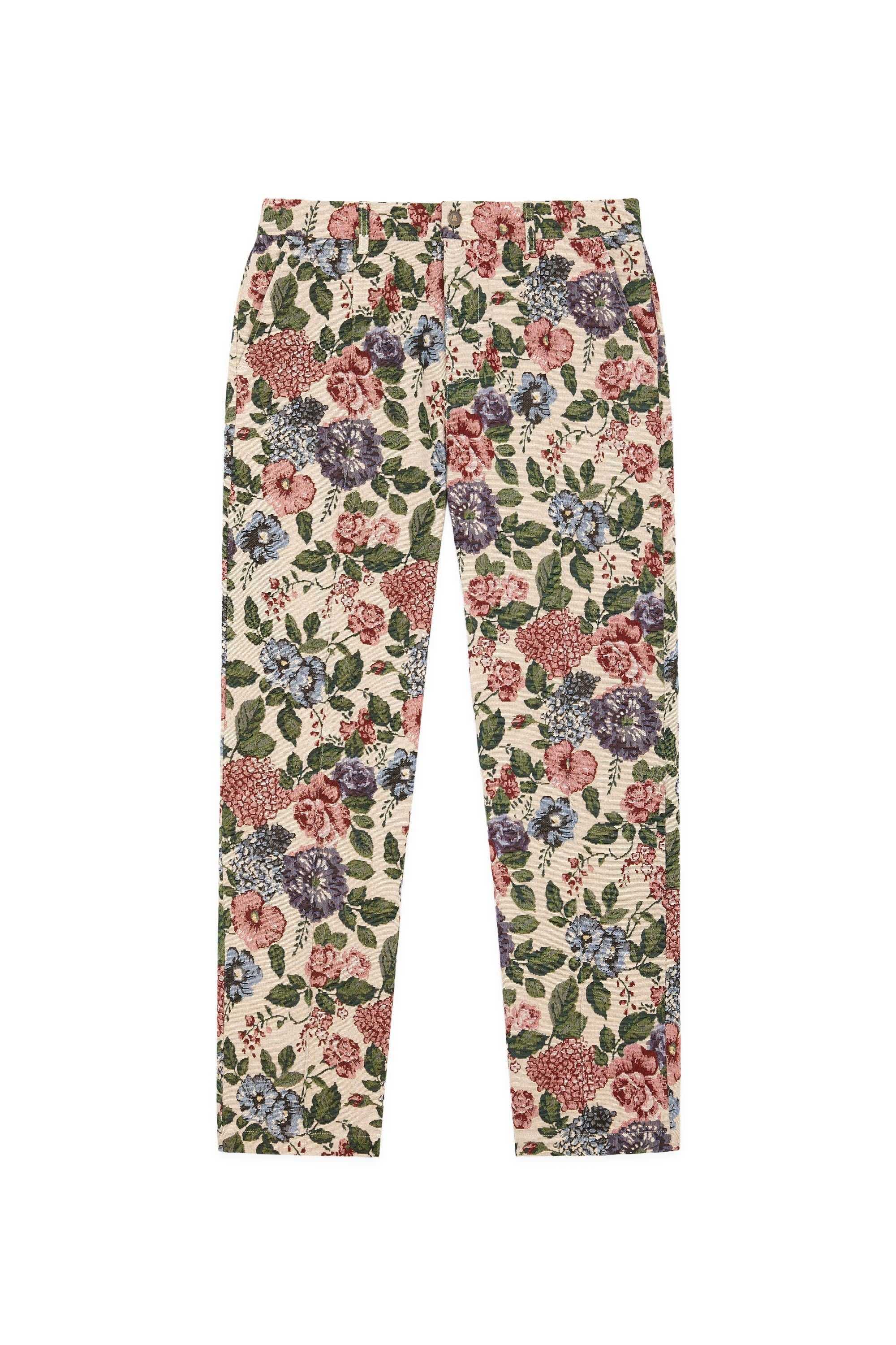 Neutral Teddy Fresh Tapestry Pants | HOIYPF347