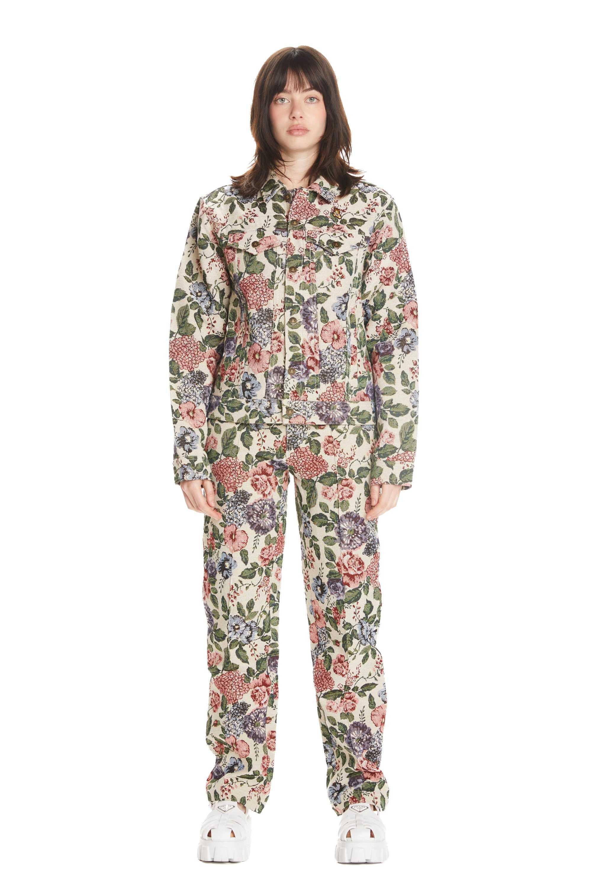 Neutral Teddy Fresh Tapestry Pants | HOIYPF347