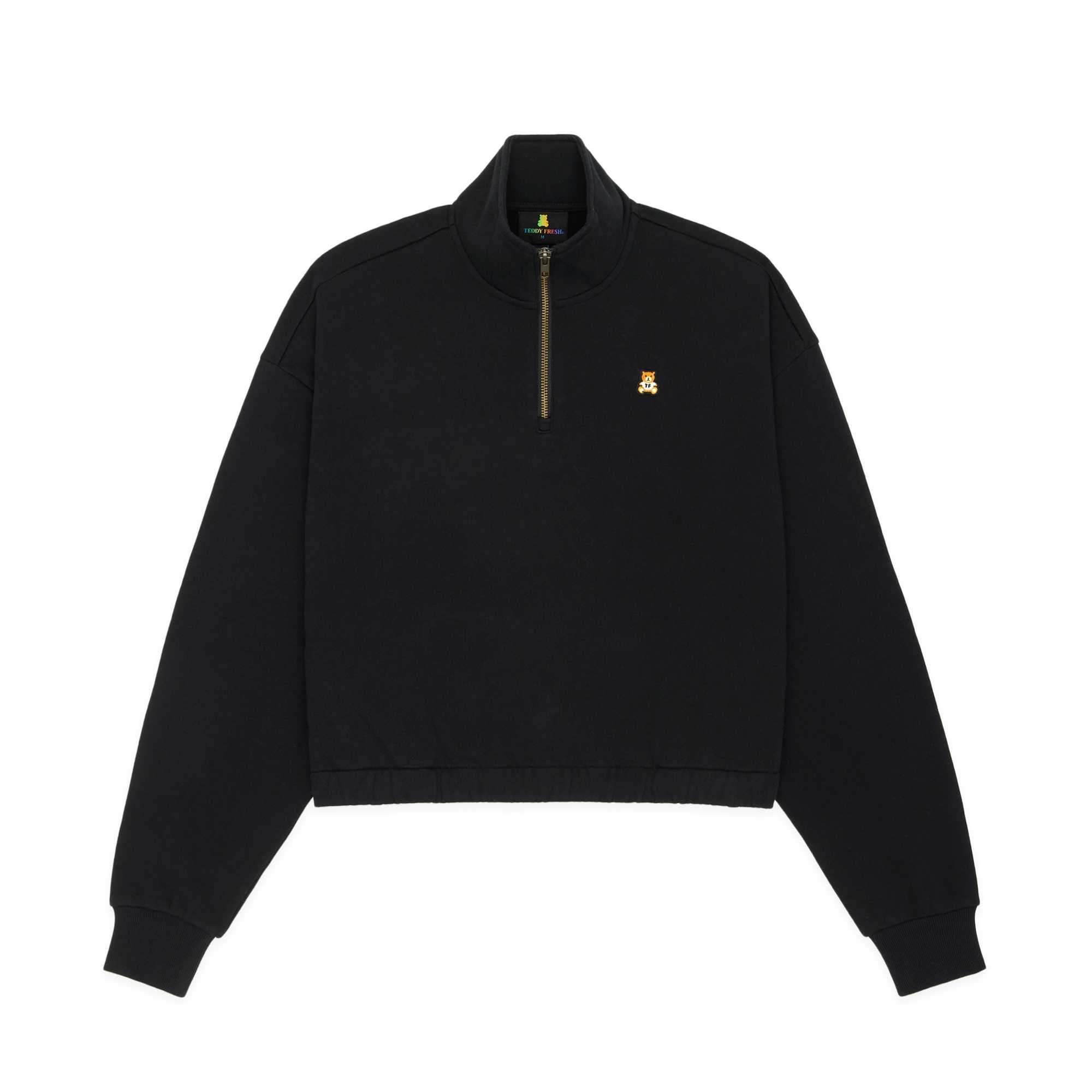 Nutmeg Teddy Fresh Classic Funnel Neck Zip Sweatshirt | DWLZJK135