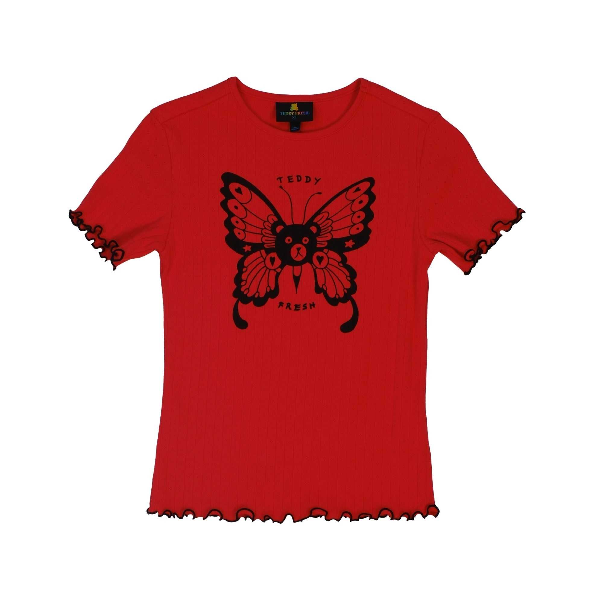 Pink Teddy Fresh Bear Butterfly Tee | JACEHU438