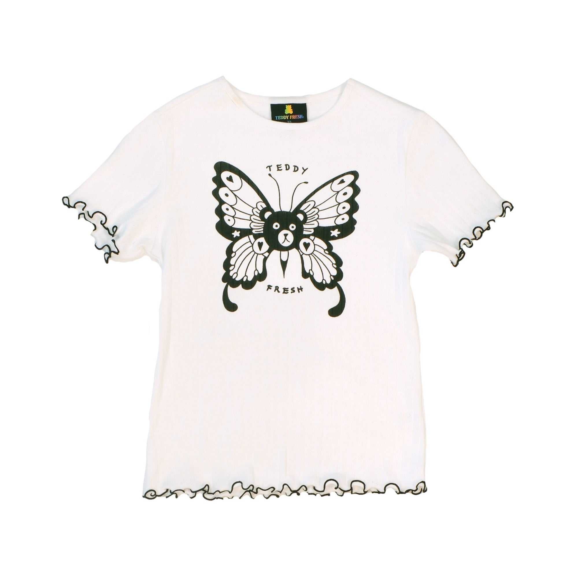 Pink Teddy Fresh Bear Butterfly Tee | JACEHU438