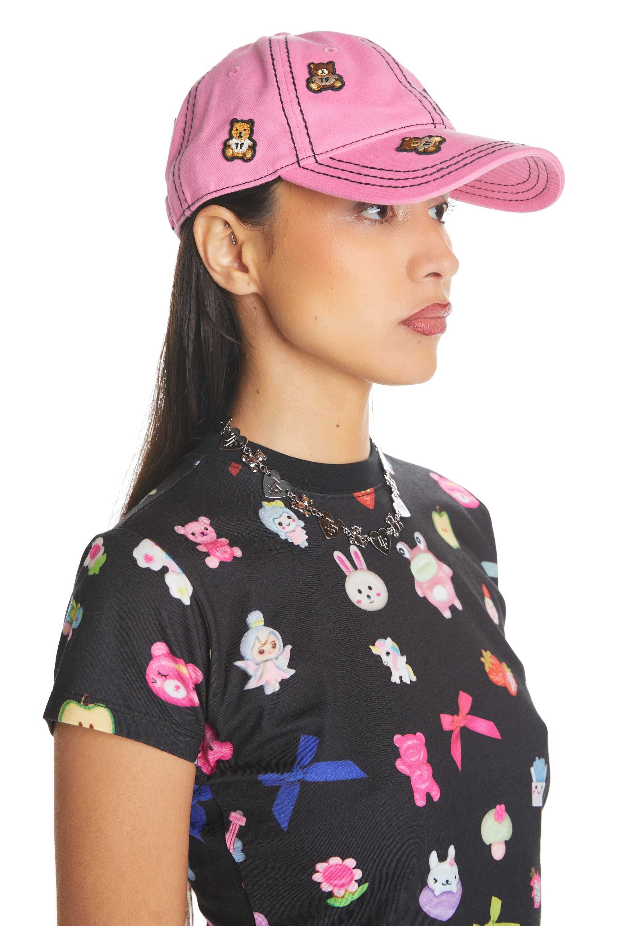 Pink Teddy Fresh Many Bears Dad Hat | AFPUZJ341