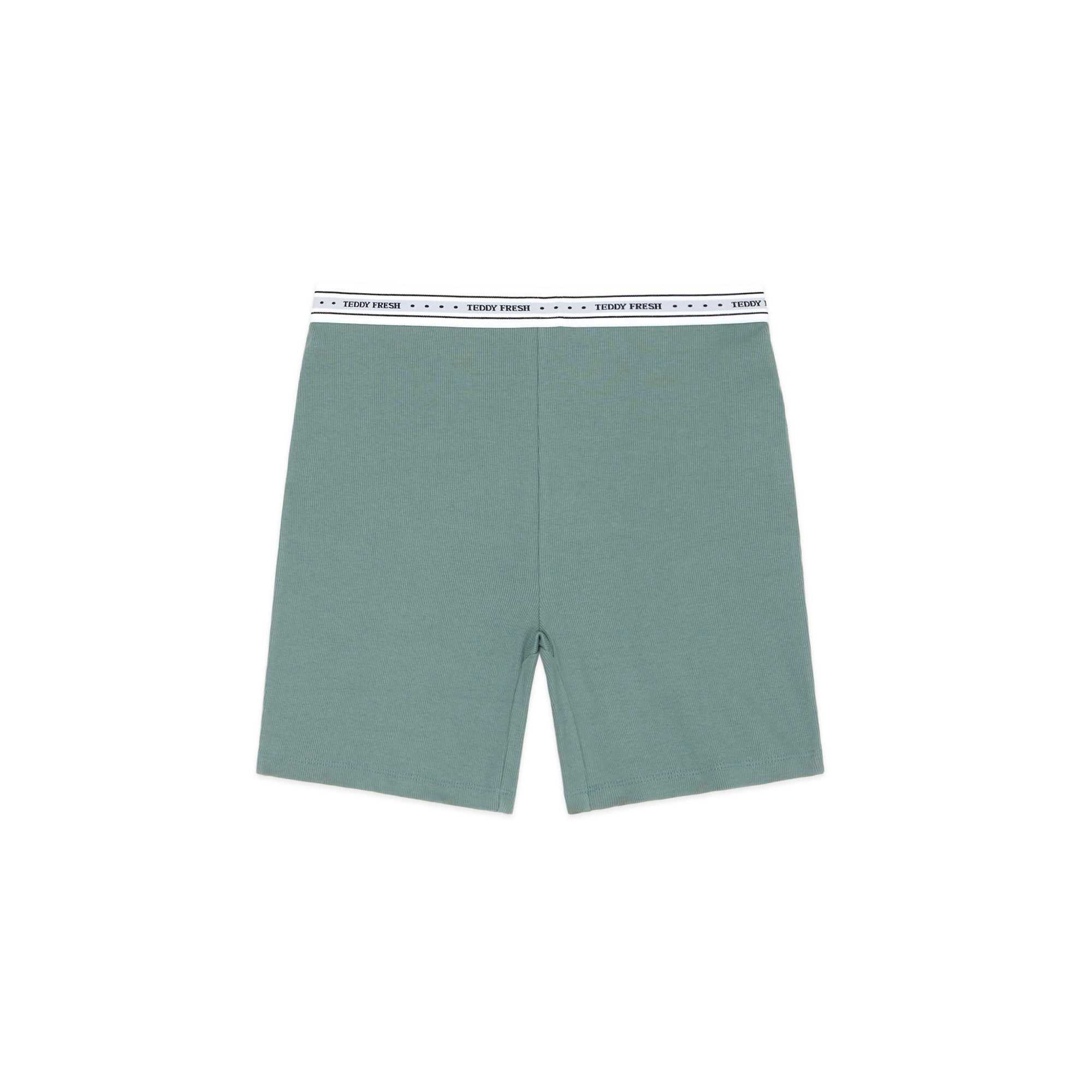 Sage Teddy Fresh Classic Rib Bike Shorts | ETVCOY143