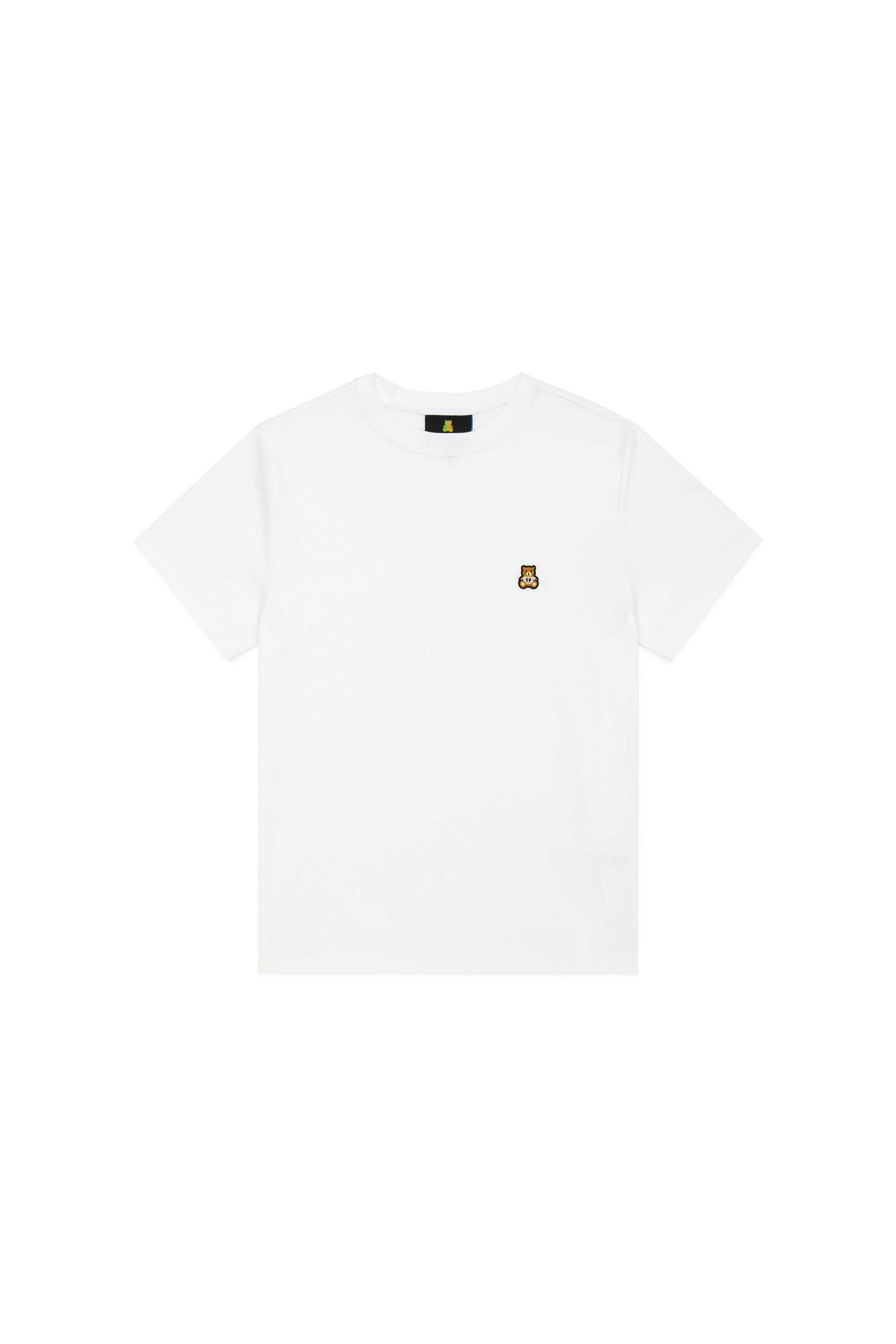 Sage Teddy Fresh Classic Rib Fitted Tee | VHECFW596