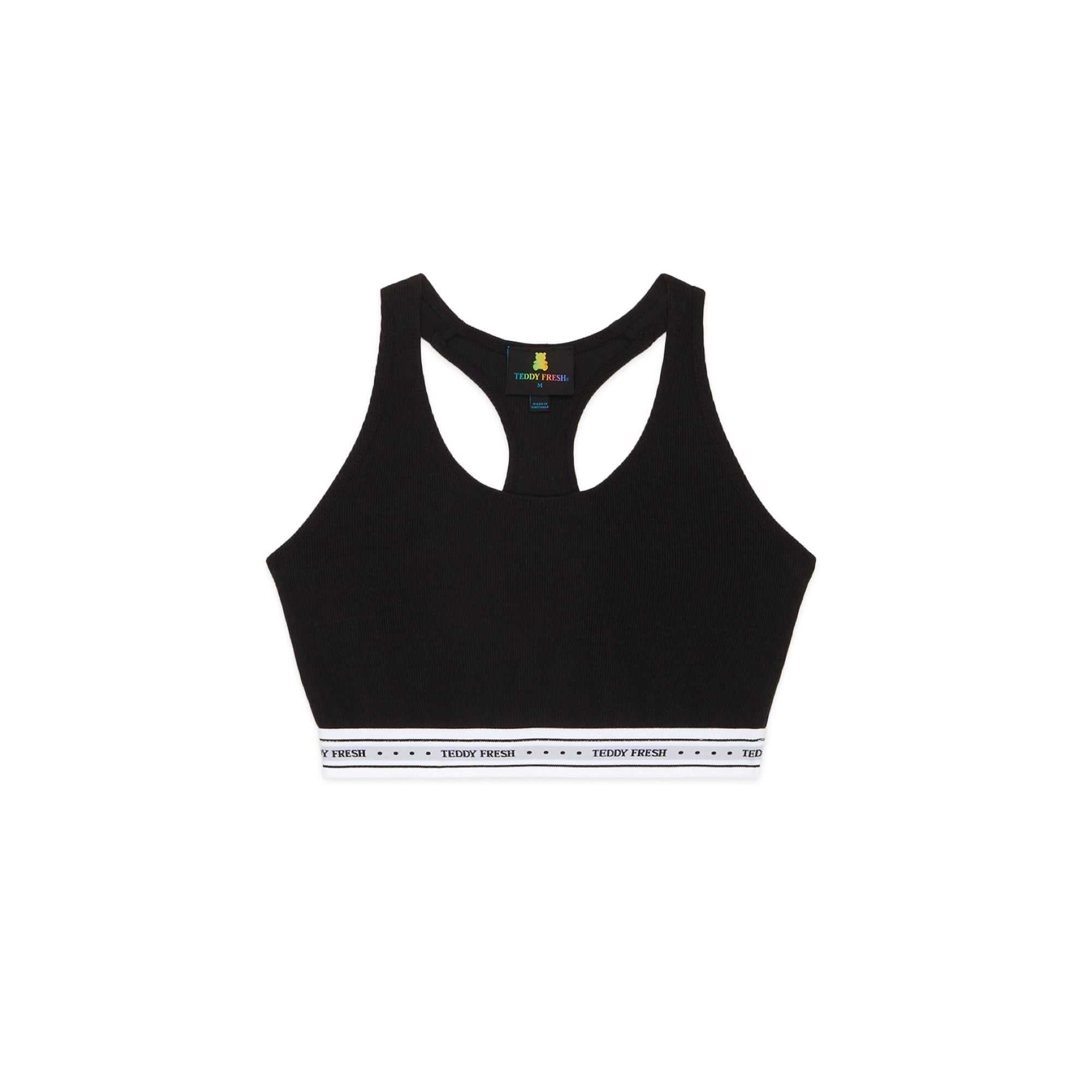 Sage Teddy Fresh Classic Rib Racer Back Bralette | SYRUDP920