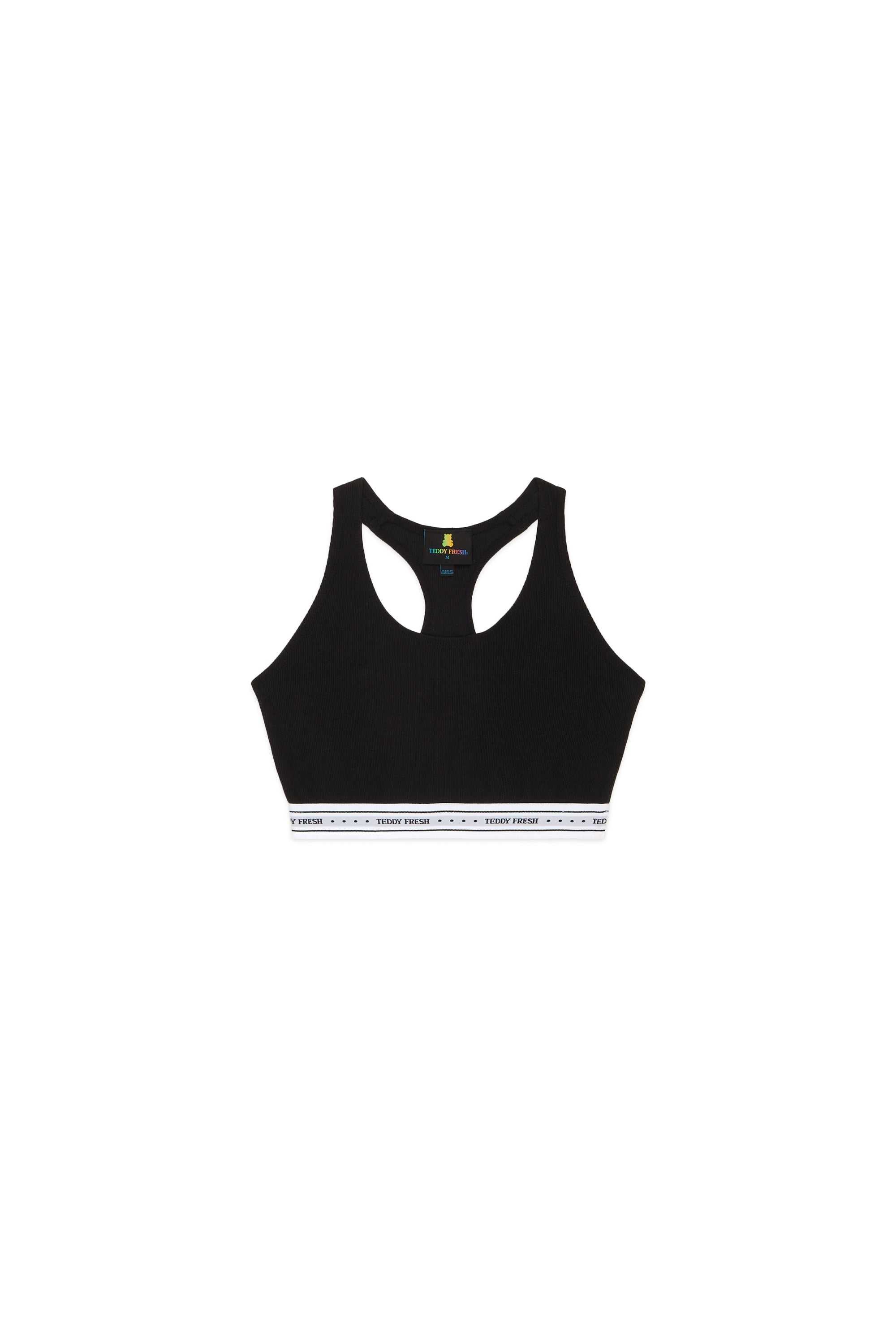 Sage Teddy Fresh Classic Rib Racer Back Bralette | SYRUDP920