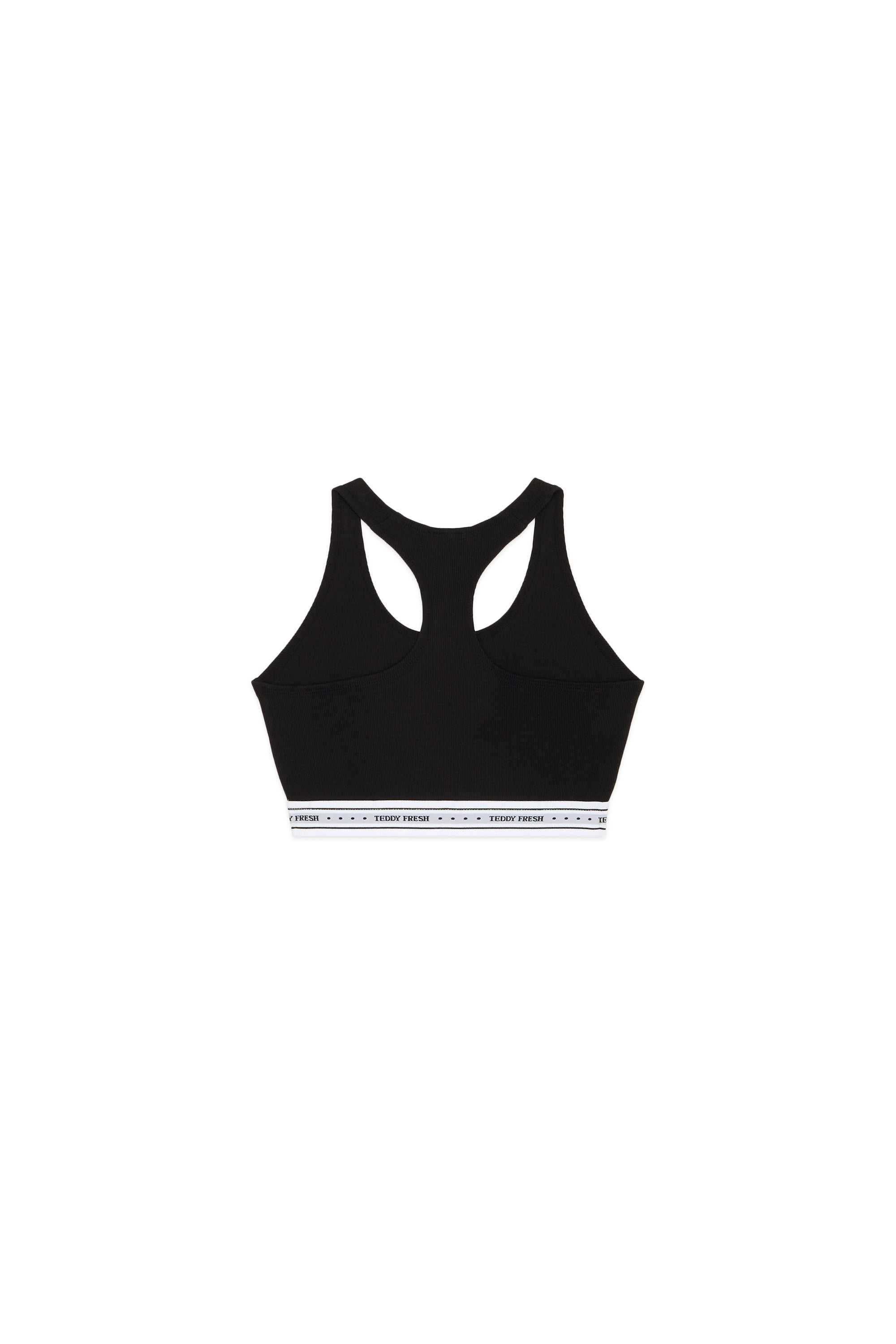 Sage Teddy Fresh Classic Rib Racer Back Bralette | SYRUDP920