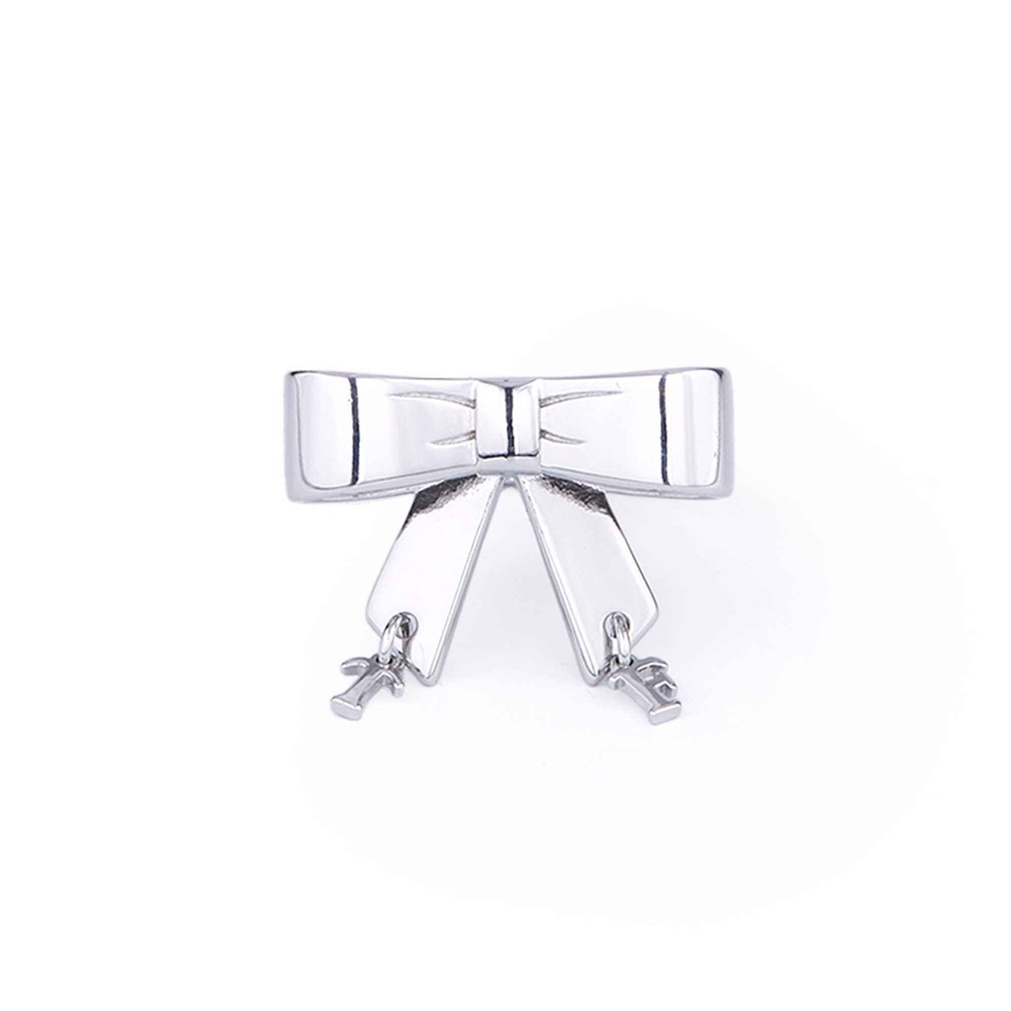 Silver Teddy Fresh Bow Ring | CWGZBA361