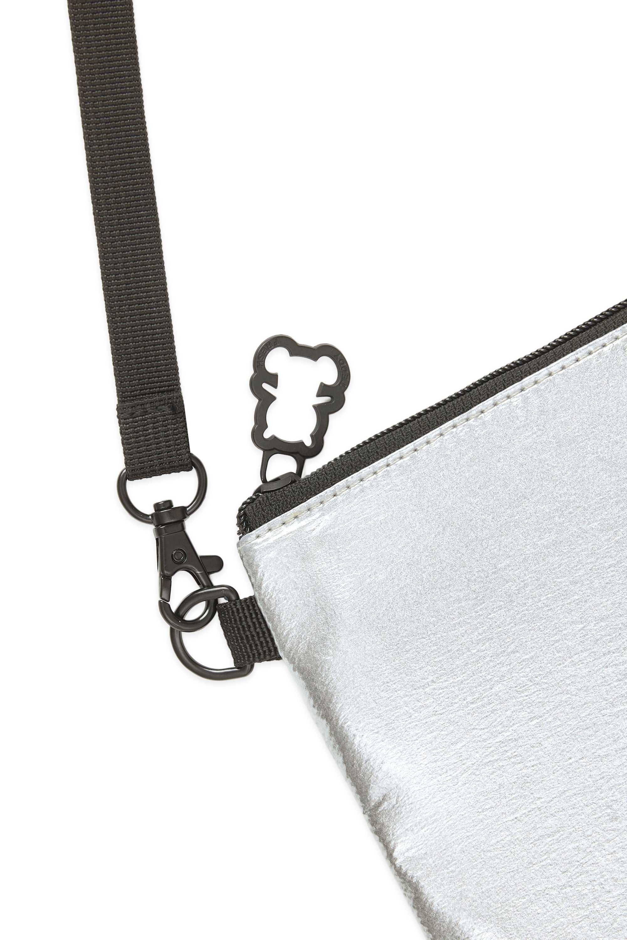 Silver Teddy Fresh Metallic Side Bag | XBYZCK049