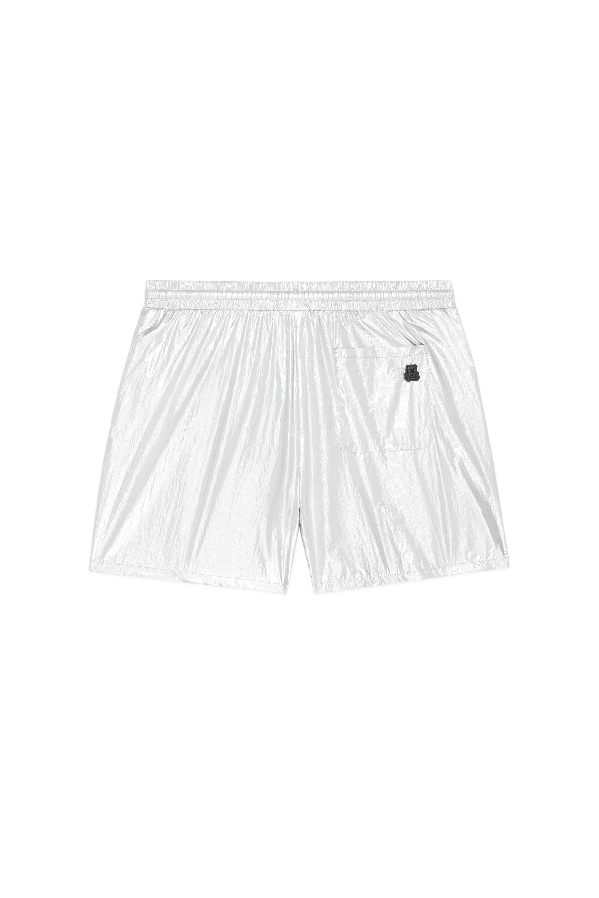 Silver Teddy Fresh Silver Panel Shorts | JNMZFG178