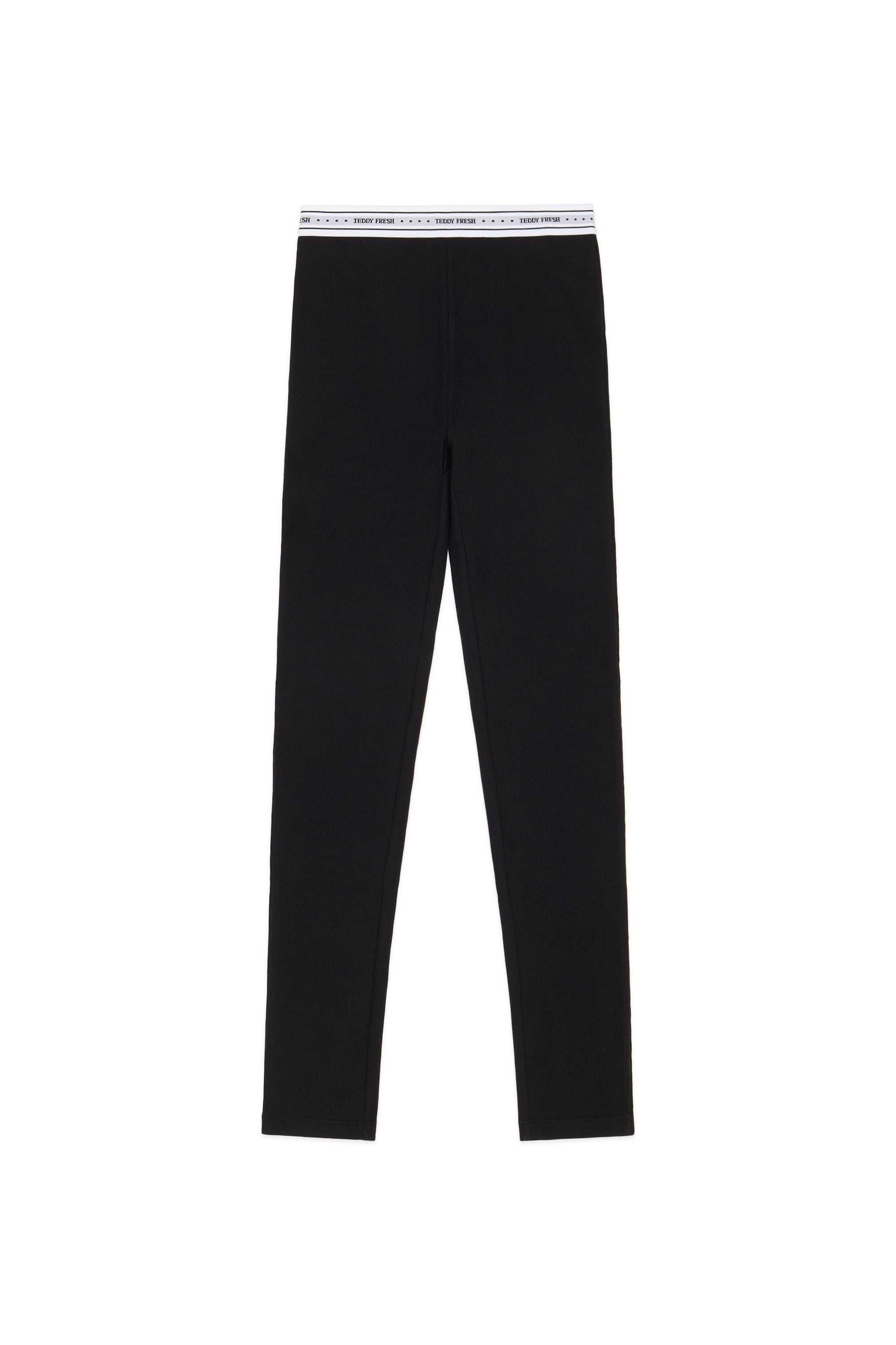 True Black Teddy Fresh Classic Rib Leggings | GSYTRU057