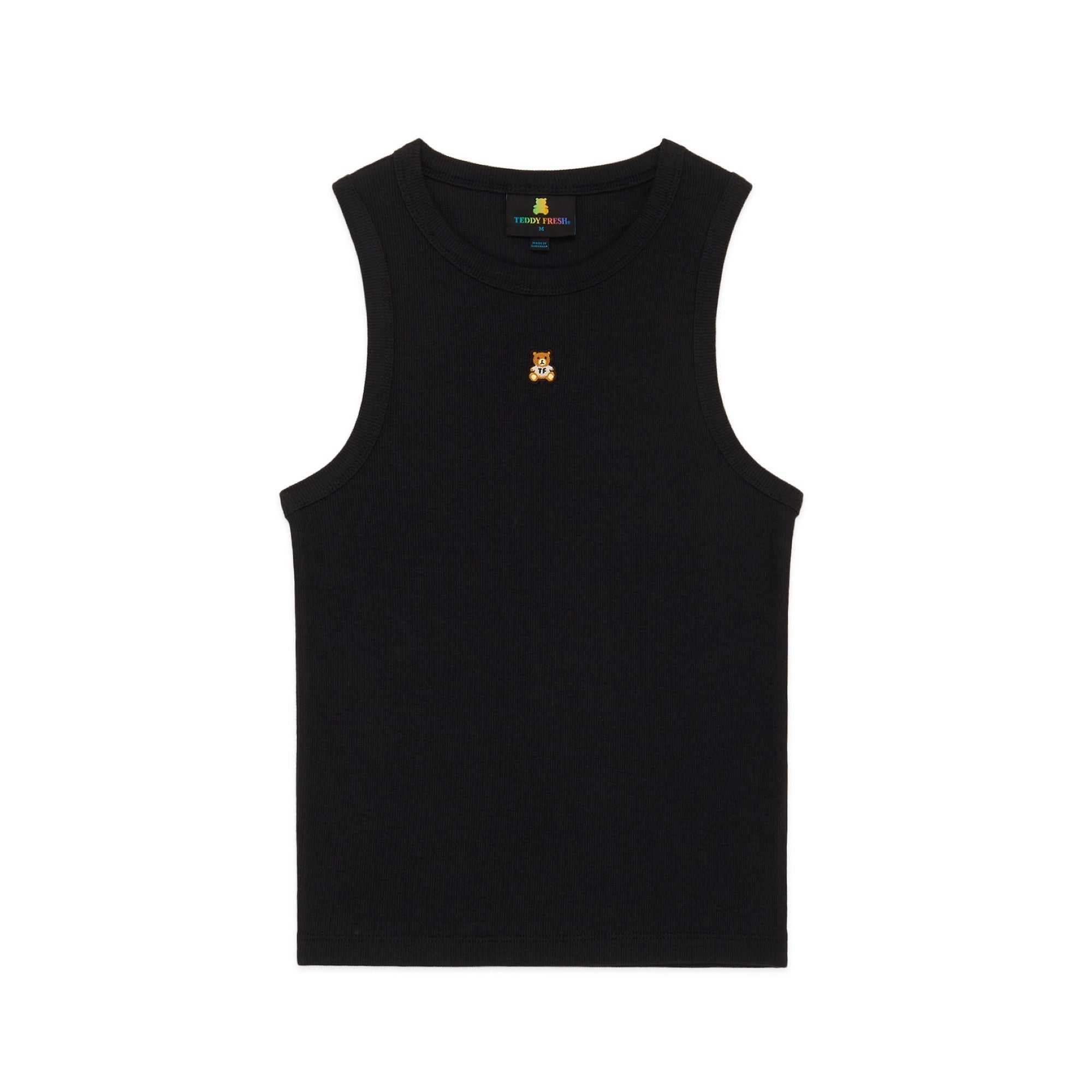 True Black Teddy Fresh Classic Rib Tank Top | EAQVZG326