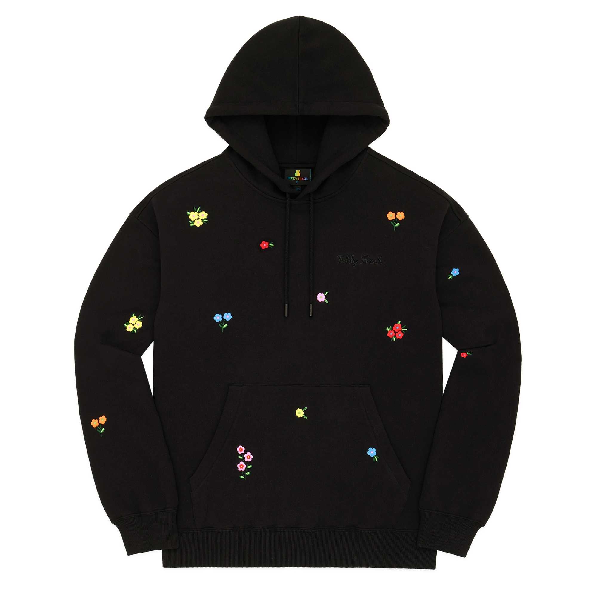 White Teddy Fresh Floral Hoodie | LABITW271