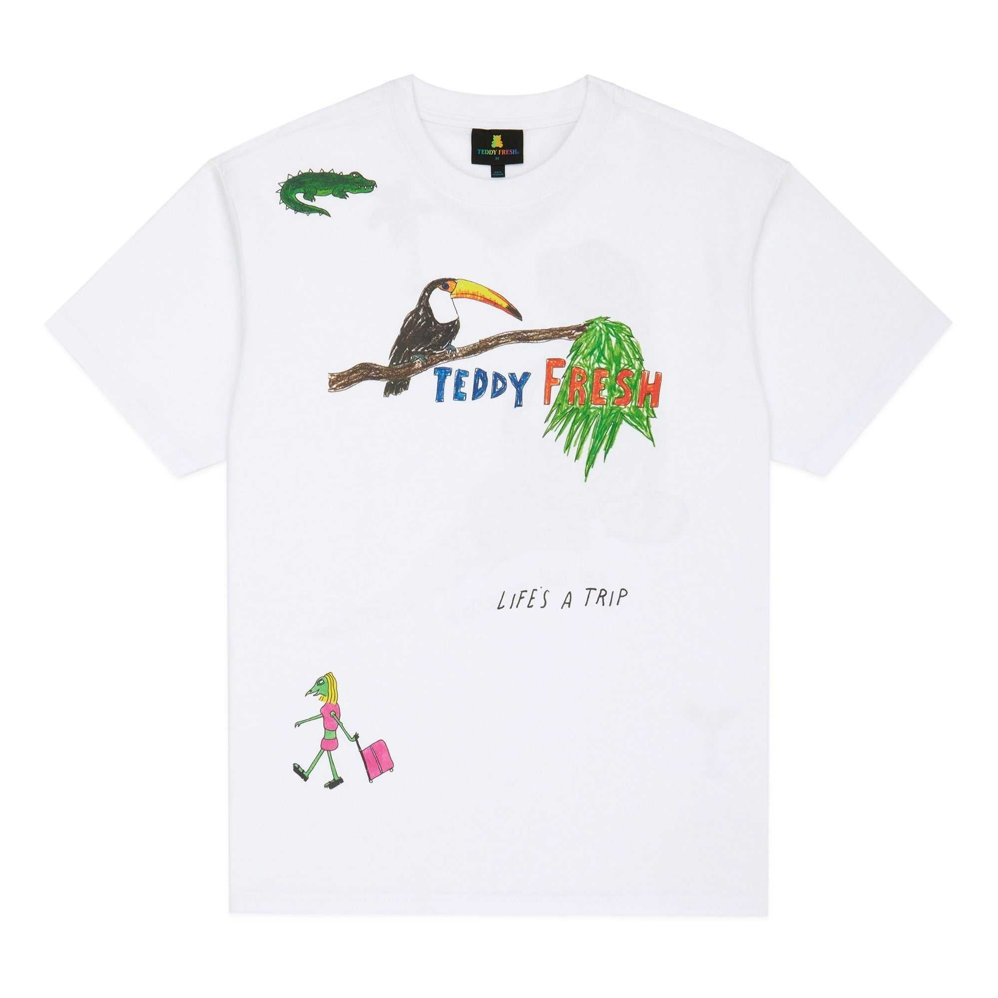 White Teddy Fresh Iguana Tee | EJFTLC412